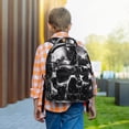 thumbnail image 6 of Honeii Chained Skull Artwork Print Backpack for School,15.6 inch Laptop Back Pack for High School and College Students, Waterproof Computer Bookbag-One Size, 6 of 6