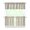 White, variant on Rod Pocket Kitchen Curtain Set 3-Piece, 27.5x36 Inch Valance & Tier Drapes, Polyester Pongee Cafe Curtains for Living Room, Bathroom, Farmhouse Rustic Country Window Treatments.