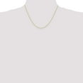 thumbnail image 4 of Primal Gold 14K Yellow Gold .8mm Diamond Cut Parisian Wheat Chain, 4 of 4