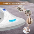 thumbnail image 4 of Aspiradora portátil, funcionamiento silencioso para colchones, sofás, ropa de cama, alfombras, rejillas de ventilación laterales para intercambio de aire, funcionamiento con una sola tecla (succión, 4 of 5