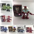 thumbnail image 2 of Figuras de acción de Marvel Iron Man Dance Anime 2023 nuevas con sonido de canto y luz LED, Spiderman, Avengers, Ironman, superhéroes, robot, regalo para bebés y niños, 2 of 5