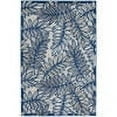 thumbnail image 5 of Nourison Aloha Indoor/Outdoor Ivory/Navy 2'8" x 4' Area Rug, (3x4), 5 of 8