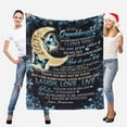 thumbnail image 2 of LHSHID Customized Love Blanket to My Granddaughter from Grandma and Grandpa Just Do You Best Never Forget How Much I Love You Blanket, 2 of 5