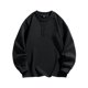 thumbnail image 4 of pstuiky camisas de manga larga para hombre, Sudadera polar cálida de cuello redondo y manga larga de color liso para hombre Tops casuales para hombres xl, 4 of 9