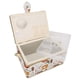 thumbnail image 5 of Cesta De Costura Para Herramientas De Costura Artesanal En 3 Colores, Caja De Almacenamiento Portátil De Tela Práctica Para El Hogar, Caja De Almacenamiento Artesanal Precargada Exclusiva(naranja), 5 of 5