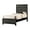 Brown Gray, variant on Modern Gray Brown Nightstand - 2 Drawers, Contemporary Design Bedroom Gray, Practical Furniture