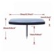 thumbnail image 2 of 19mm50 Pieces Nail-on Teflon Chair Glide Round Teflon Furniture Glides Chair Glide with Teflon Nail Nail-on Felt Chair Glides for Chair Sofa Desk Tabl, 2 of 5