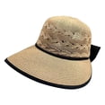 thumbnail image 3 of Sombrero de sol Yuyangstore Gorra de paja transpirable a la moda Sombrero de playa ala ancha caqui, 3 of 8