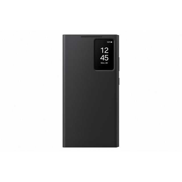 Funda tipo cartera Smart View para Samsung Galaxy S24 Ultra, negra
