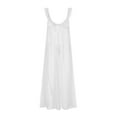 thumbnail image 1 of TRKIYQC Camisón de lencería de encaje para mujer, con volantes transparentes y lazo en la parte delantera, sin mangas, babydoll, ropa de dormir exótica TRKIYQC moda, 1 of 10