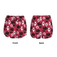 thumbnail image 5 of Lsque Cute Dog Printed Women's Running Shorts with Liner Pockets,Elastic Quick Dry Workout Athletic Gym Yoga Shorts,Womens High Waist Shorts-Small, 5 of 9