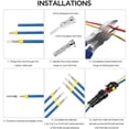 thumbnail image 6 of Electrical Connector Waterproof for Car Truck Boat Plug Kit Series Terminals, 6 of 8