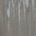 thumbnail image 2 of BalsaCircle 120" Sequin Round Tablecloth Silver, 2 of 8