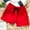 Red, variant on Spazoro Kids Girls Loose Fit Shorts, Solid Color Leisure Wear Elastic Waist Summer Casual Pants for Child Girls Black Size 2 T