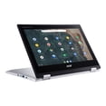 thumbnail image 6 of Acer Chromebook Spin 311 CP311-2H-C008 - Flip design - Celeron N4000 / 1.1 GHz - Chrome OS - 4 GB RAM - 64 GB eMMC - 11.6" AHVA touchscreen 1366 x 768 (HD) - UHD Graphics 600- pure silver, 6 of 13