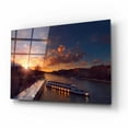 thumbnail image 2 of Epic Art 'Bateaux Mouches Sunset' by Sebastien Lory, Acrylic Glass Wall Art, 16"x12", 2 of 8