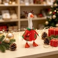 thumbnail image 7 of Liamobondopolis Desk Goose Christmas Outfit, Reindeer Antler Headband and Red Green Sweater Costume Fits 7 Inch Desktop Goose, 7 of 7