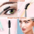 thumbnail image 3 of Eye Brush Mascara Wands Eyelash Spoolie Brushes Eye Brow Brush Applicator with Cap for Travel, 3 of 5