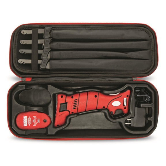Lithium Ion Cordless Fillet Knife with 4 Blades