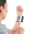 thumbnail image 7 of Mabis Wrist Blood Pressure Monitor Clinically Accurate to Detect Pulse and Irregular Heartbeat While Storing up to 120 Readings with Date and Time, White, 7 of 7