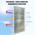 thumbnail image 6 of 3D Static Glass Door Window Privacy Film, Anti UV Kitchen Bathroom Home Office Sticker Window Films,17.5*78.7inches, 6 of 6