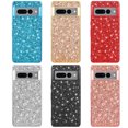 thumbnail image 3 of Cute Case for Google Pixel 9 Pro XL, Slim Glitter Bling Sparkly Shiny Slim Women Girls Hybrid Soft Smooth Shockproof Plating Bumper Protective Women Girls Shiny Case, Blue, 3 of 7