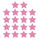 thumbnail image 1 of Uxcell 18 Pcs Parches Bordados en Forma de Estrella para Planchar, Apliques para Coser en Chaquetas, Colección de Ropa, Vestidos, Sombreros, Jeans, Accesorio de DIY, Rosa Oscuro/Rosa Claro, 1 of 6