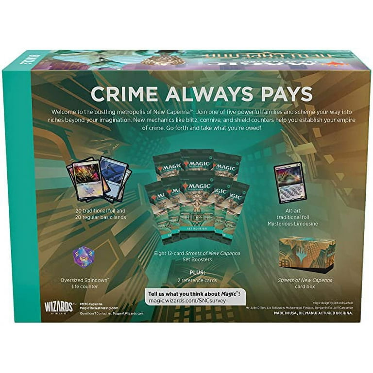 Magic the Gathering Streets of New Capenna Gilded Booster Box Bundle with  Exclusive Accessories - Walmart.com