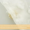 thumbnail image 3 of DriftAway  Olivia White Voile Chiffon Sheer Window Curtain Panel Pair Off-White 52"widthx95"length 96 Inches, 3 of 5