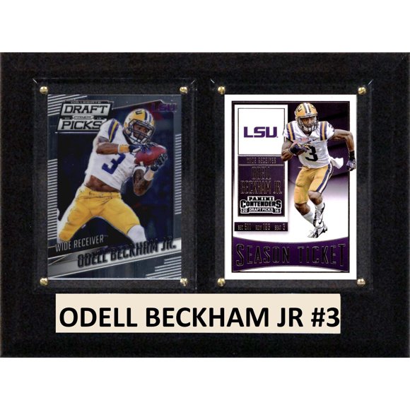 Placa C&I Collectables Odell Beckham Jr 15x20 cm