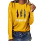 thumbnail image 2 of Camisas Navideñas Para Mujer Tops de Manga Larga Casual O-Cuello Sudadera Pullover Blusa Odeerbi ODB209871, 2 of 4