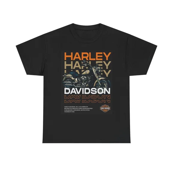 Ride Free Harley Davidson Retro Motorcycle Garage Vintage Icon Unisex T-Shirt up to size 5XL