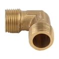thumbnail image 3 of Conector de Salida del Codo de Latón, Estanqueidad Duradera del Adaptador de la Válvula de RETENCION DEL ESTÁS ÁNGULO RECTO PARA VARIOS MEDIOS DE AIRE PARA LA CONEXIÓN DEL, 3 of 7