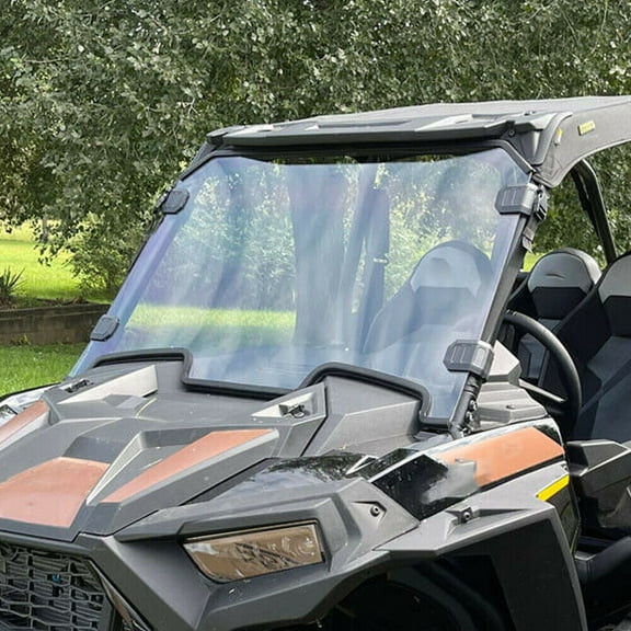 KEMIMOTO Front Full Windshield Scratch Resistant Compatible with 2019-2023 Polaris RZR XP 1000 / 4 1000 RZR XP Turbo Windshield Hard-coated PC #2884018