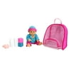 My Sweet Love Toys 10.5IN Backpack Baby with Accessories Blue Outfit