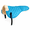 Turquoise, variant on Horse English Western SADDLE Horse English Quilted Wither Relief Half Pad Faux Fur Turquoise 12228TR