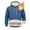 02#Blue, variant on Dwelliawo Men's Sherpa Hoodie Fuzzy Fleece Lined Hoodies Sherpa Lined Hooded Thick Sweatshirts Fall Winter Pullover with Pocket Purple L