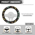 thumbnail image 7 of Yuyamidu Cartoon Dinosaur Steering Wheel Cover for Sedan Car Accessories Fluffy Steering Wheel Protector Winter Warm Automobile Steering Wheel Case, 7 of 7