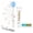 White/Gold Sonic Blue, variant on iMusthav Travel Electric Toothbrush for Adults, Battery Operated Portable Toothbrush with Blue LED Light, 3 Sonic Modes, Smart Timer, 6 Brush Heads, Whitening Toothpaste