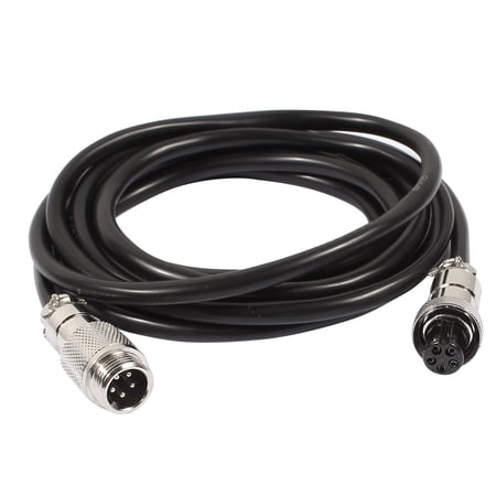 GX12 5 Pin Male/Female Head Aviation Socket Connector Electrical Cable 2m price history on PriceWatchPro