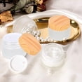 thumbnail image 4 of Shisuyan 6pcs Matte Glass Bottles Jars Cream Jars Bottles Refillable Makeup Container, 4 of 8