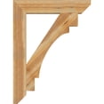 thumbnail image 3 of Ekena Millwork 6"W x 36"D x 48"H Merced Slat Rough Sawn Bracket, Western Red Cedar, 3 of 4