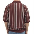 thumbnail image 3 of Classics By Palmland Vertical Short Sleeve Banded Bottom Shirt, 3 of 3
