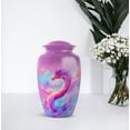 thumbnail image 7 of Dragon Funeral Urn For Human Ashes Large, Blue Urn For Human Ashes Adult Female Mom, 1 Large With Small Urns For Adults Set Of 4, Purple Cremation Urns For Mother And Father, 10&3 Inch, 7 of 7