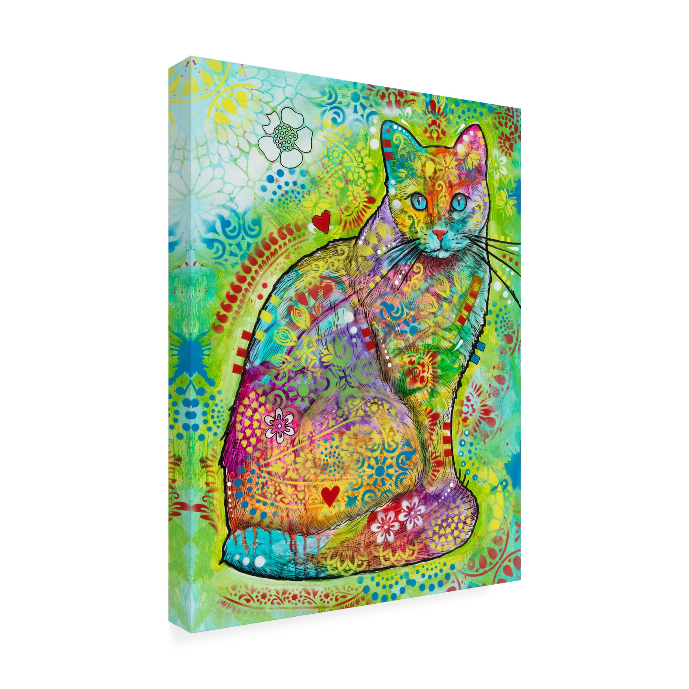 Canvas Wall Art - Dean Russo 'Lil Blue Eyes' Wall Art for Living Room, Bedroom, or Office Décor by Trademark Fine Art - 24 x 32 Inches