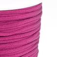 thumbnail image 3 of 1Roll Nylon Thread Rattail Satin Cord Medium Violet Red 1mm 76.55 yards(70m)/roll, 3 of 3