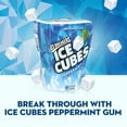 thumbnail image 2 of Ice Breakers Ice Cubes Gum, Peppermint, Sugar Free with Xylitol, 40 Pieces (Pack of 4), 2 of 2