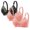 Watermelon Red-3PC #01, variant on Nmnitkp Bras for Women Comfortable and Breathable Women's Plus Size Minimizer Unlined Wireless Lace Full Coverage Bras & High Quality Fabric Push Up Bras for Women Pack(1-4PC)