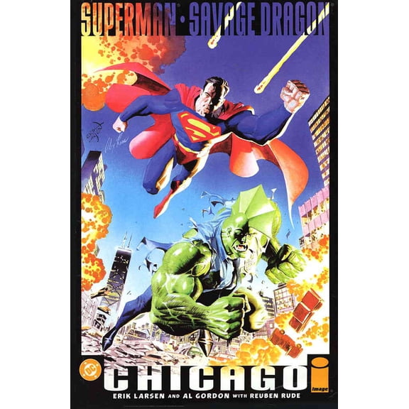 Superman And Savage Dragon: Chicago #1 VF ; DC Comic Book