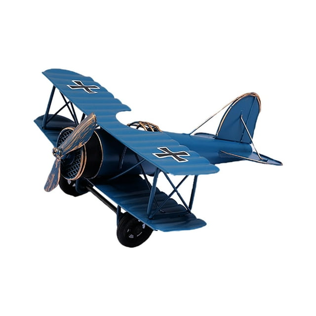 Home Decorations for Living Room Iron Airplane Model Decoration Simulation Electroplating Airplane Home Living Room Tv Cabinet Bookshelf Decoration Living Room Cabinet